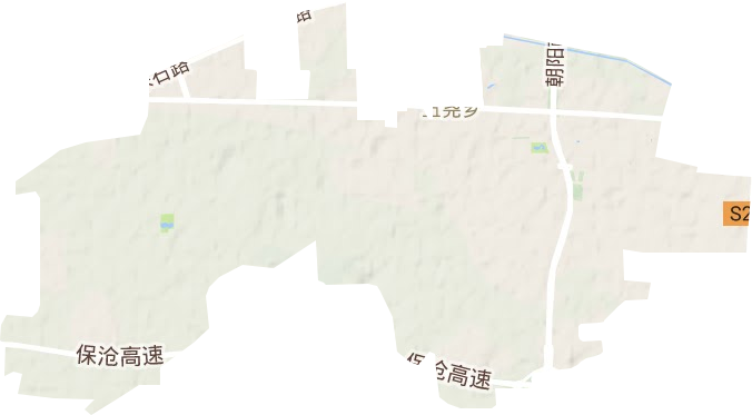 五尧乡地形地图