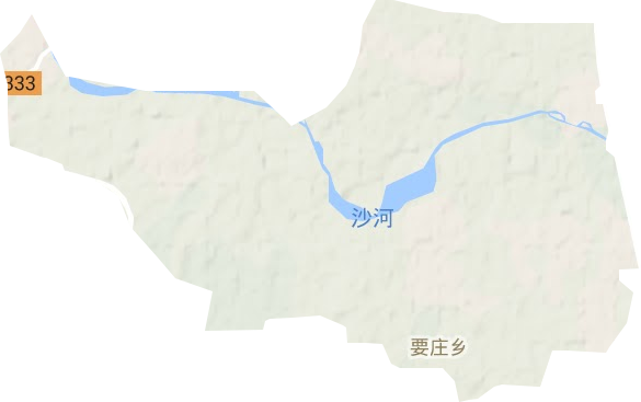 要庄乡地形地图