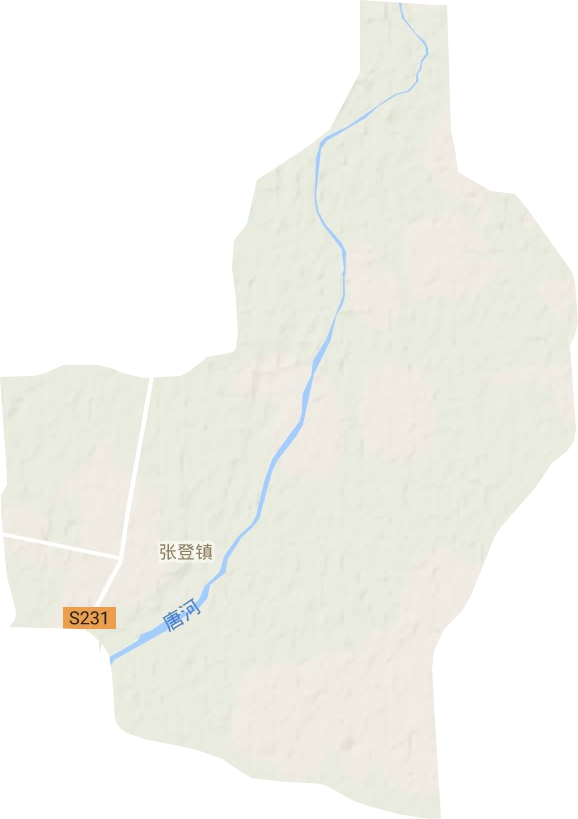 张登镇地形地图