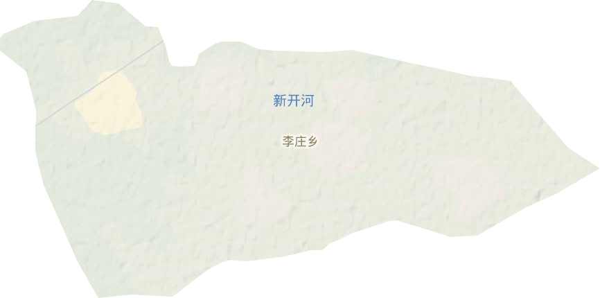 李庄乡地形地图