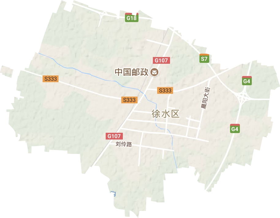 安肃镇地形地图