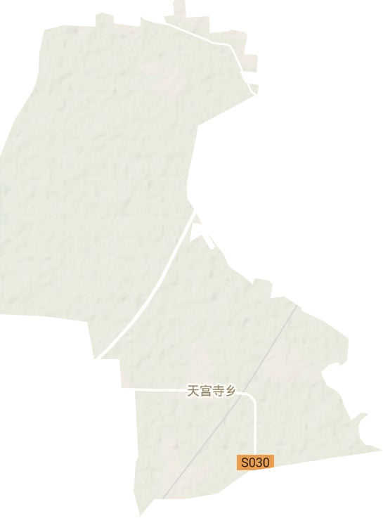 天宫寺镇地形地图