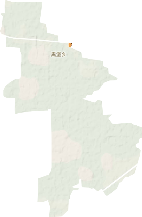 黑堡乡地形地图
