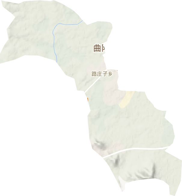 路庄子乡地形地图