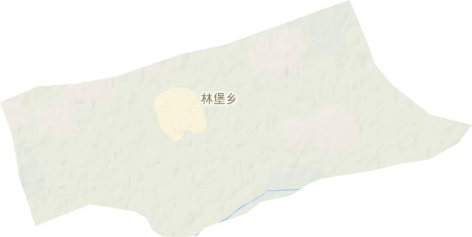 林堡乡地形地图