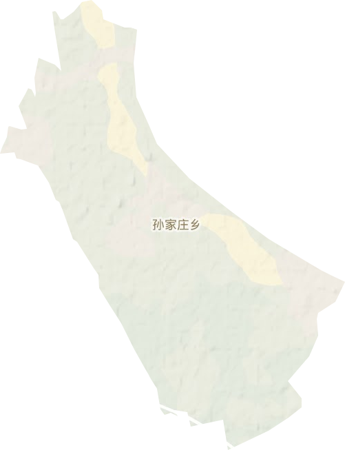孙庄乡地形地图