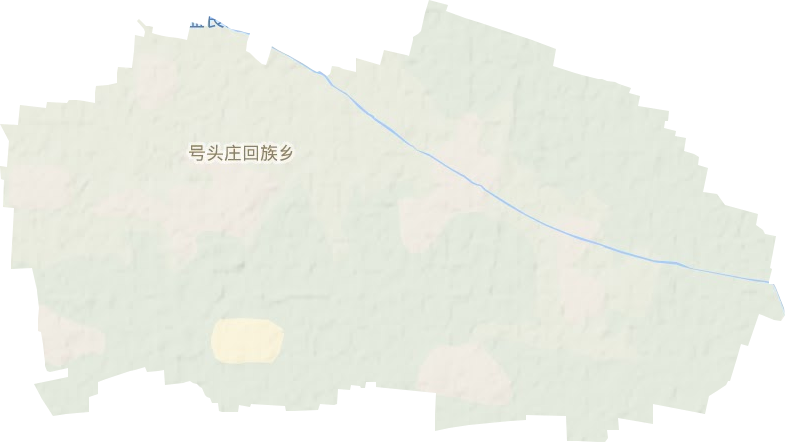 号头庄回族乡地形地图