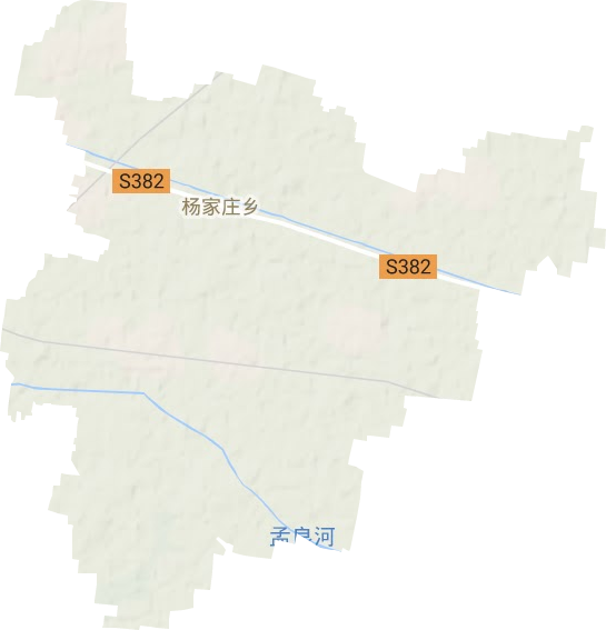 杨家庄乡地形地图