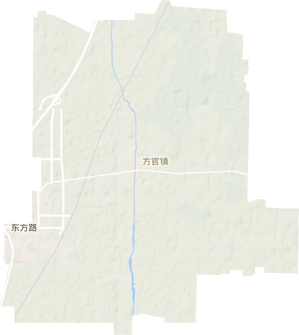 方官镇地形地图