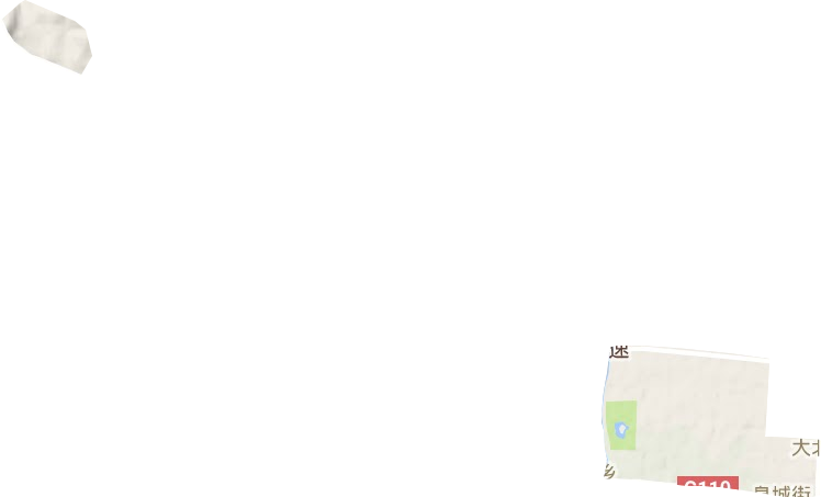 皇城街道地形地图