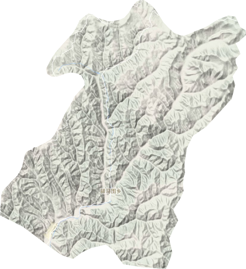 驿马图乡地形地图