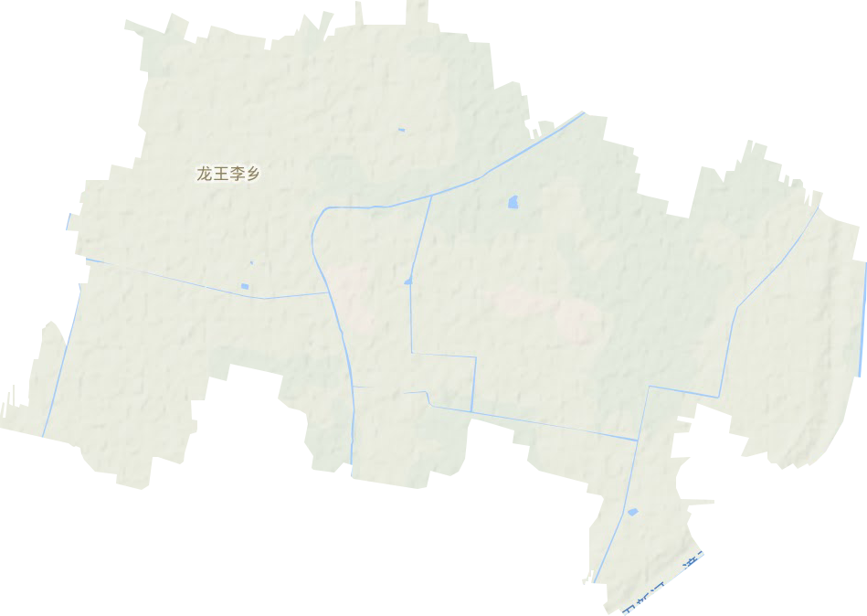 龙王李镇地形地图