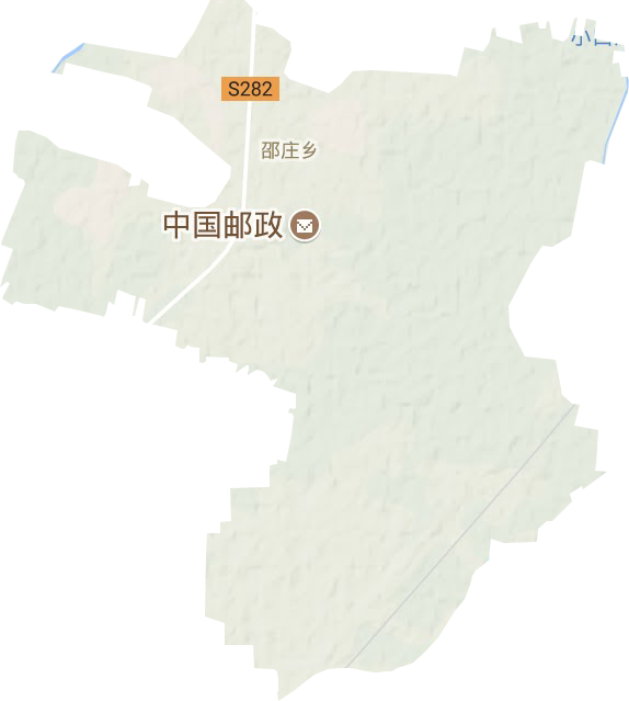 邵庄乡地形地图