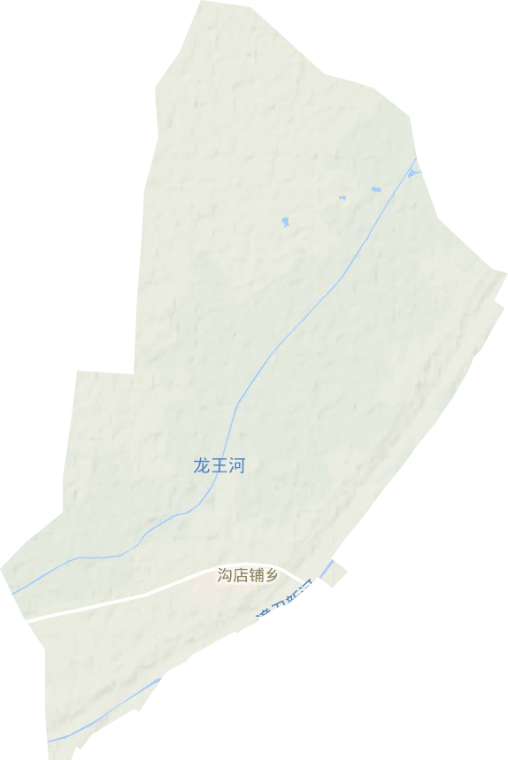 沟店铺乡地形地图