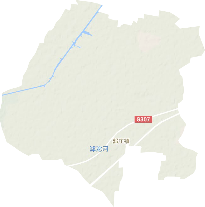 郭庄镇地形地图