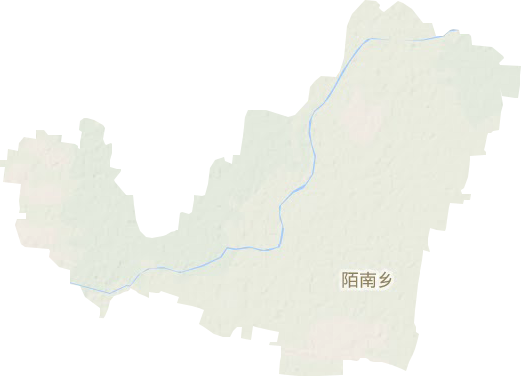 陌南镇地形地图