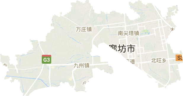 广阳区地形地图