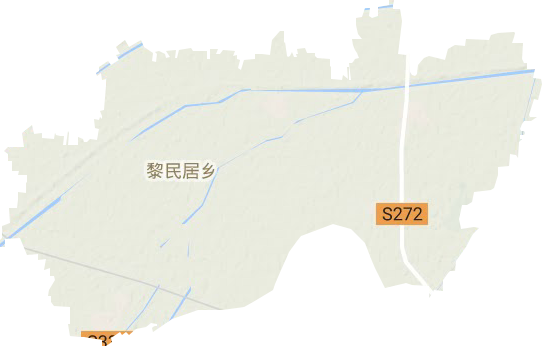 黎民居乡地形地图