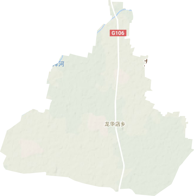 龙华店乡地形地图