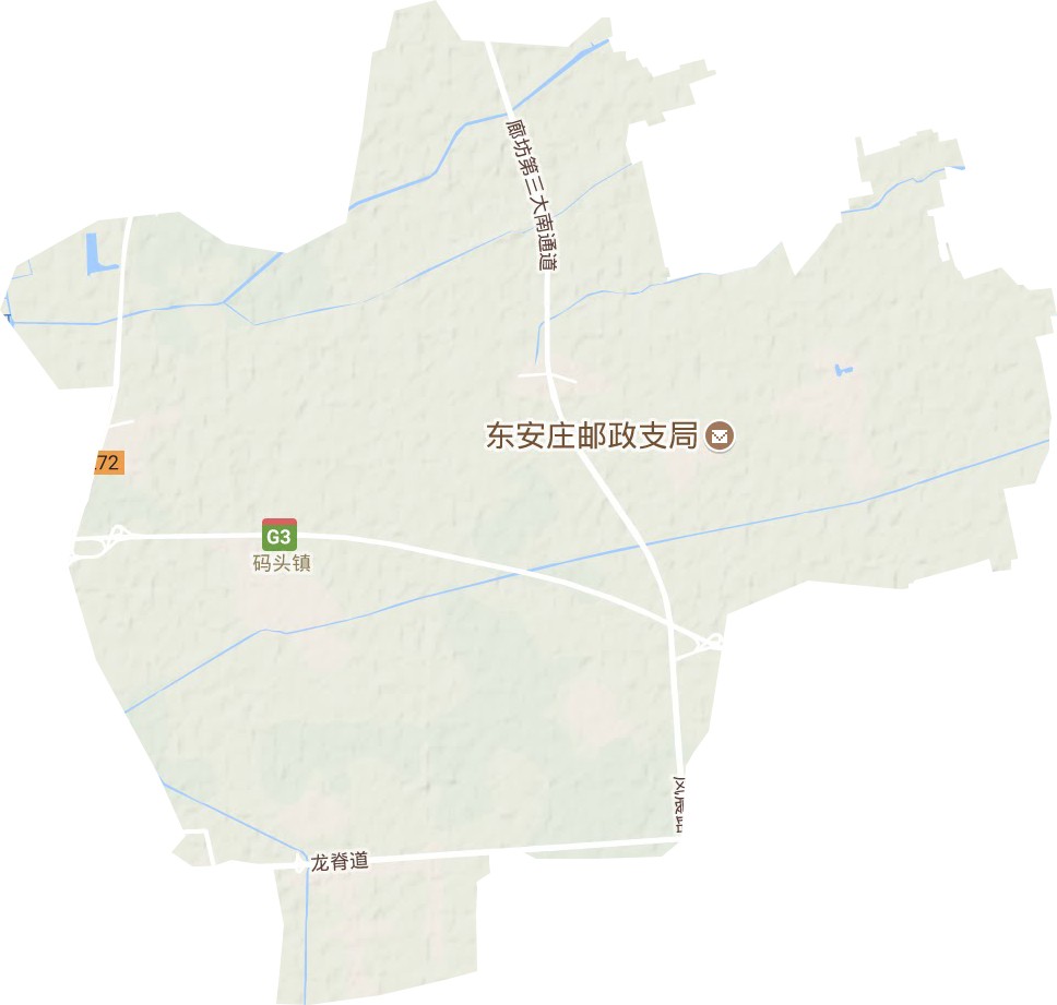 码头镇地形地图