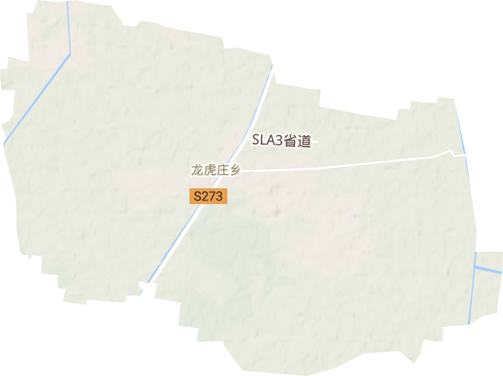 龙虎庄乡地形地图