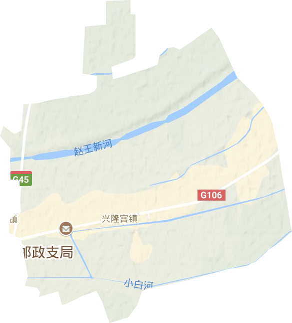 兴隆宫镇地形地图