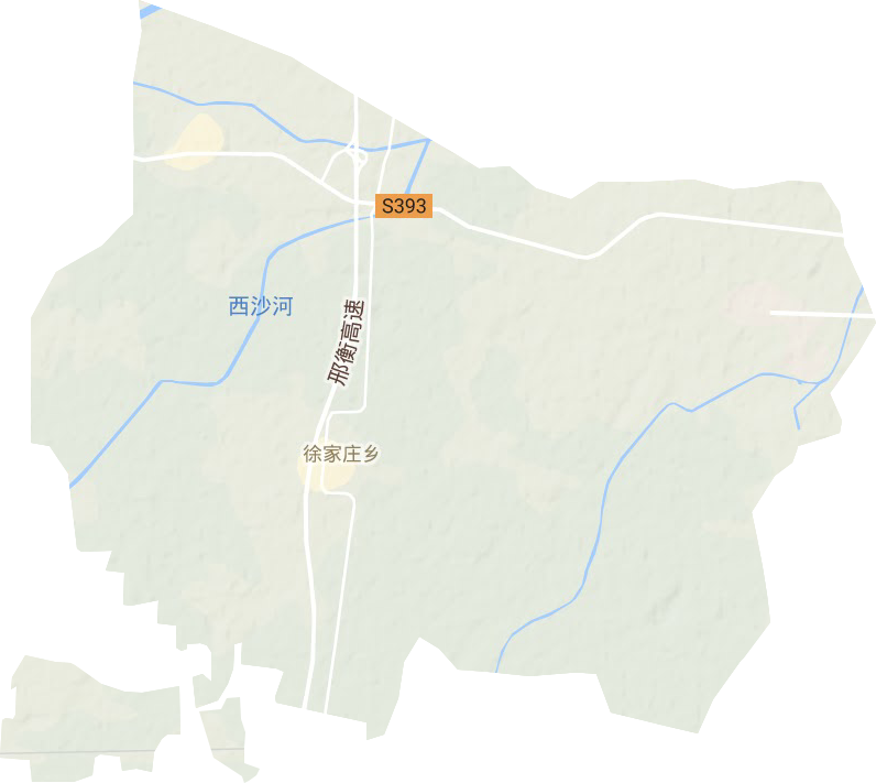 徐家庄乡地形地图