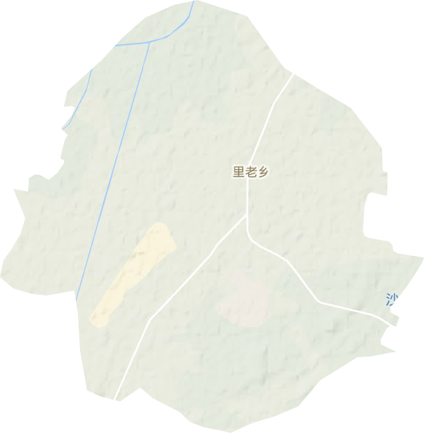 里老乡地形地图