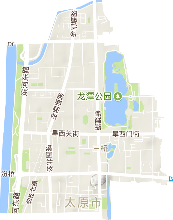 三桥街道地形地图