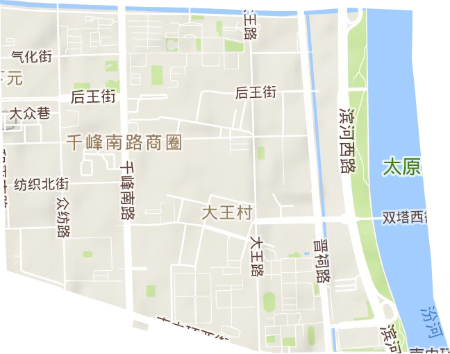 下元街道地形地图