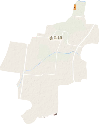 徐沟镇地形地图