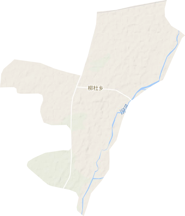 柳杜乡地形地图