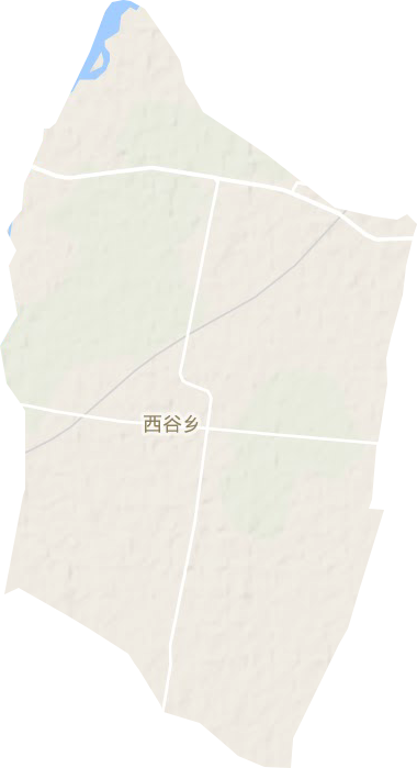 西谷乡地形地图