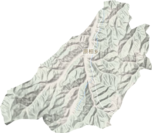 原相乡地形地图