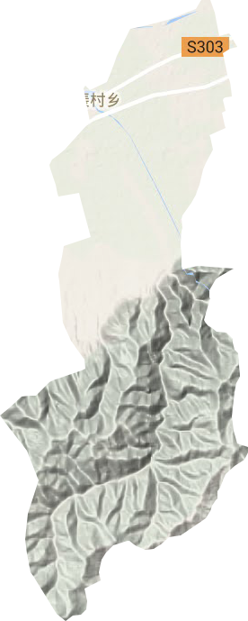 裴村乡地形地图