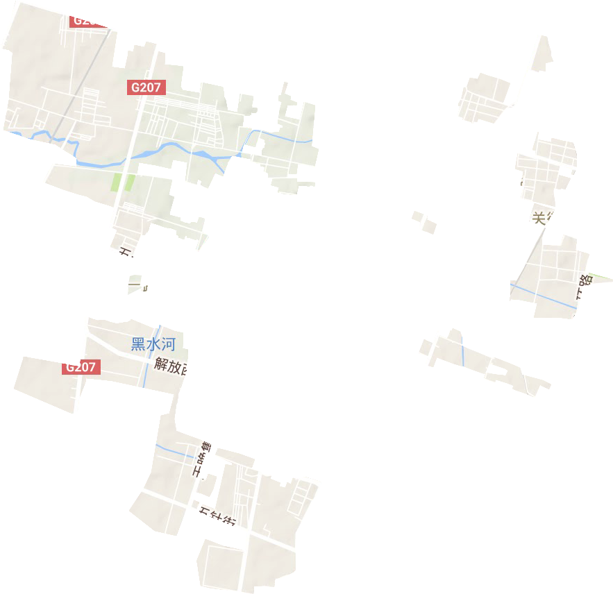 常青街道地形地图