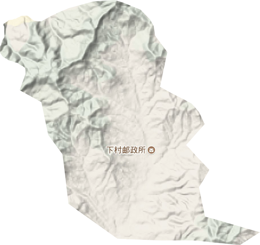 下村镇地形地图
