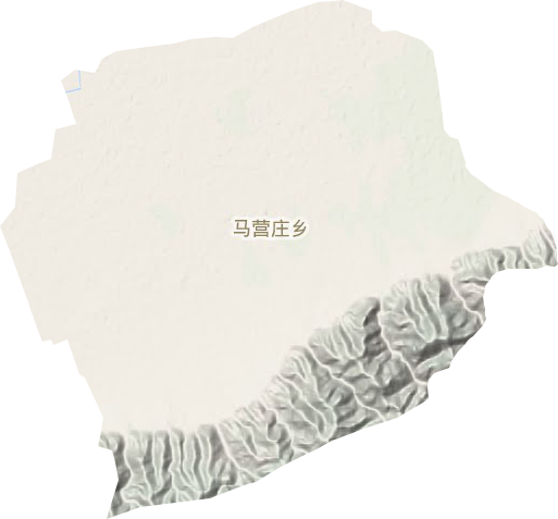 马营庄乡地形地图
