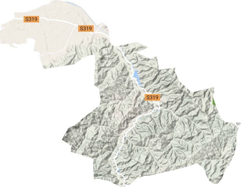阳邑乡地形地图
