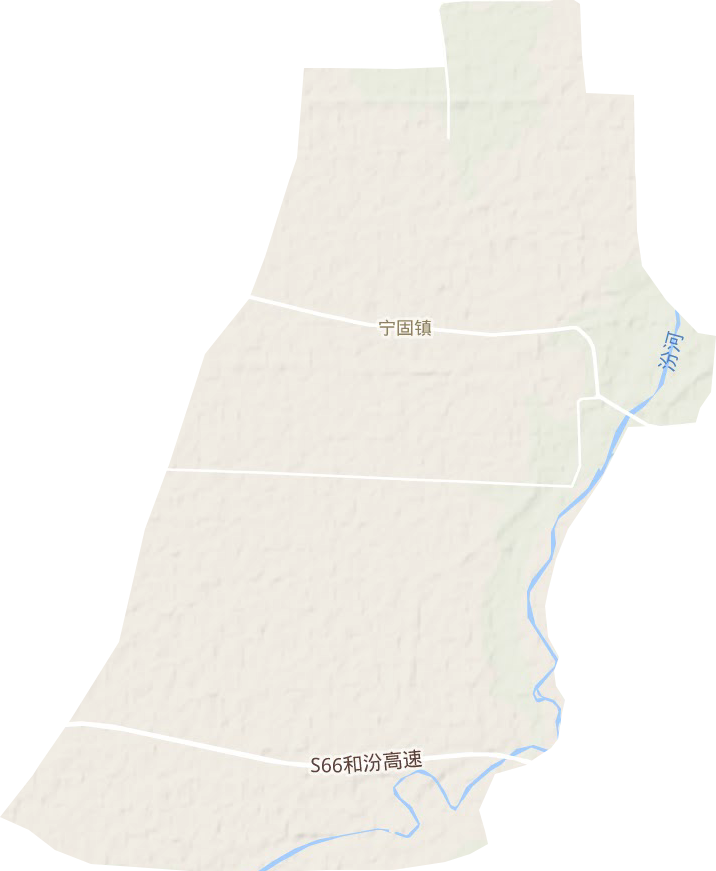 宁固镇地形地图