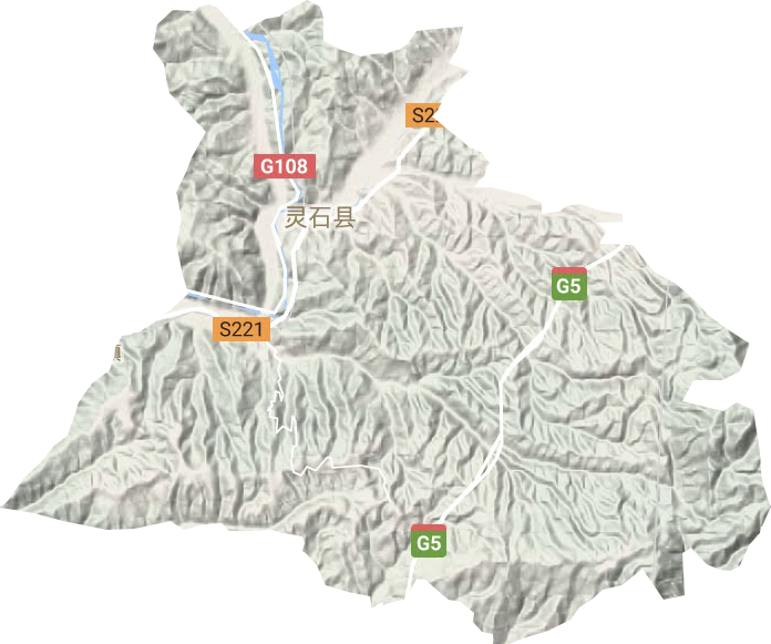 翠峰镇地形地图