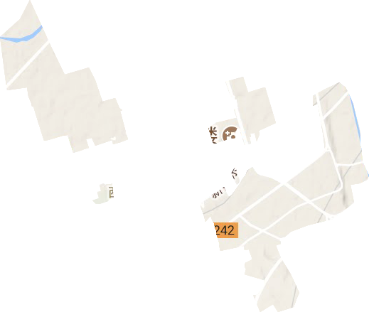 城关乡地形地图