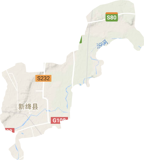 龙兴镇地形地图