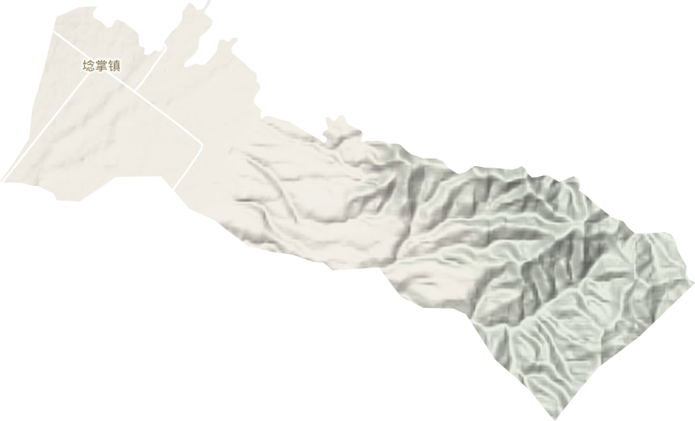 埝掌镇地形地图