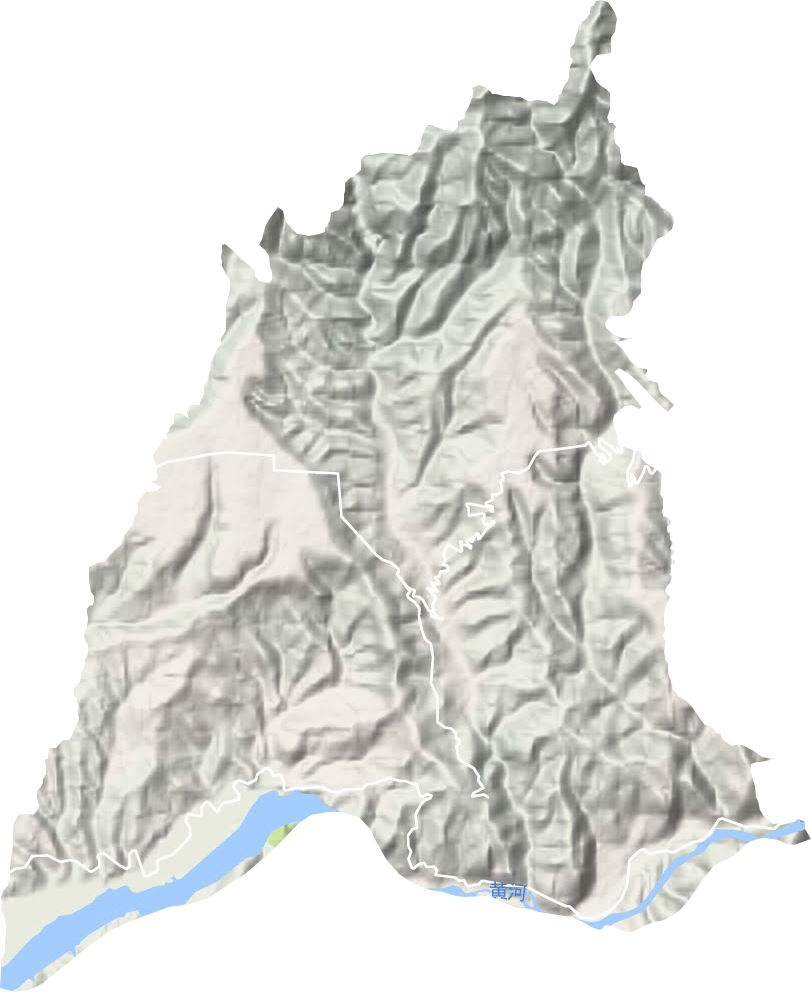 三门镇地形地图