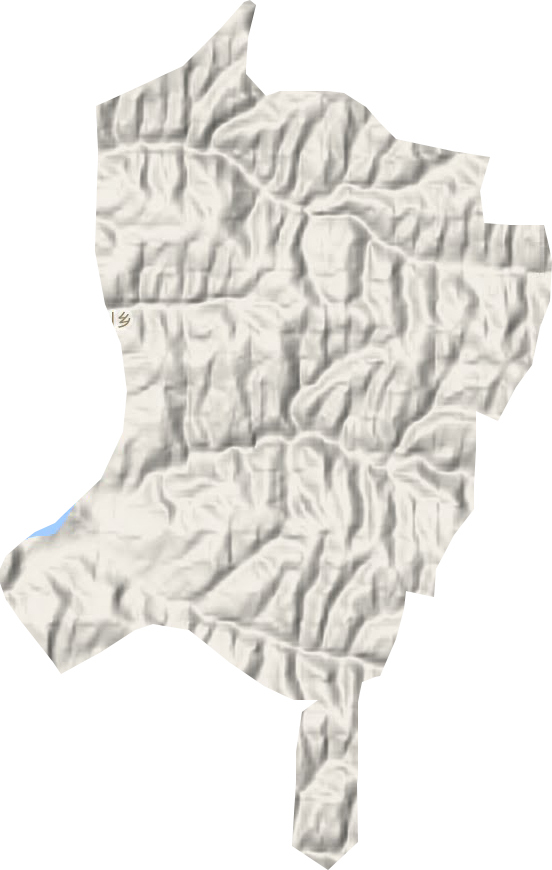 韩家川乡地形地图
