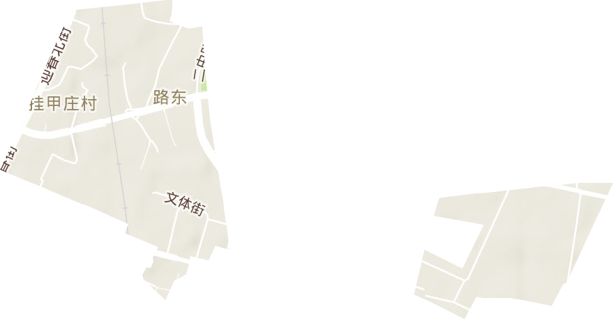辛寺街街道地形地图