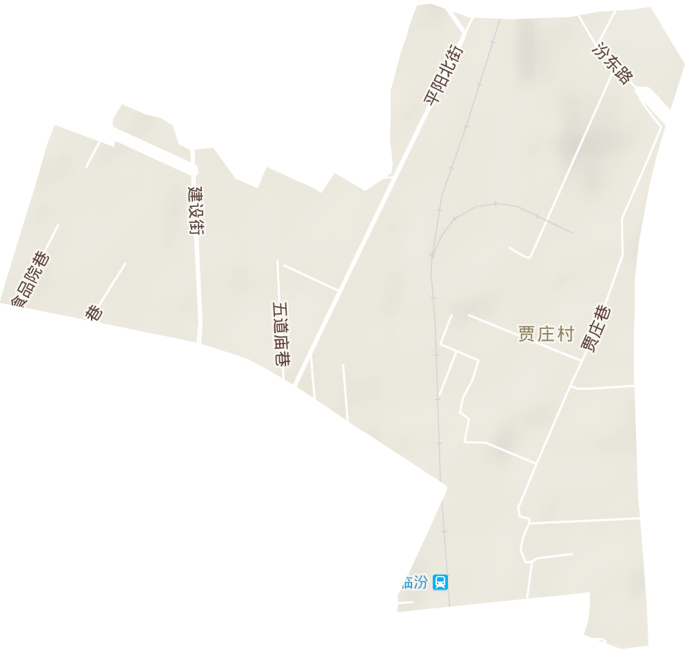 车站街街道地形地图
