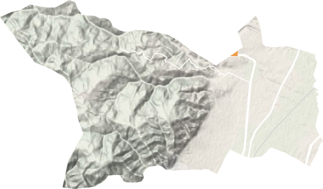 土门镇地形地图