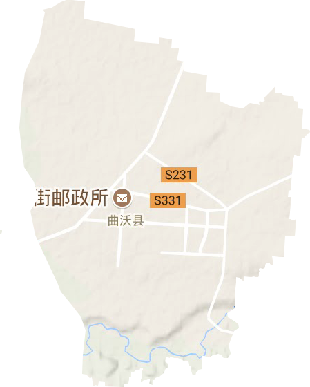 乐昌镇地形地图